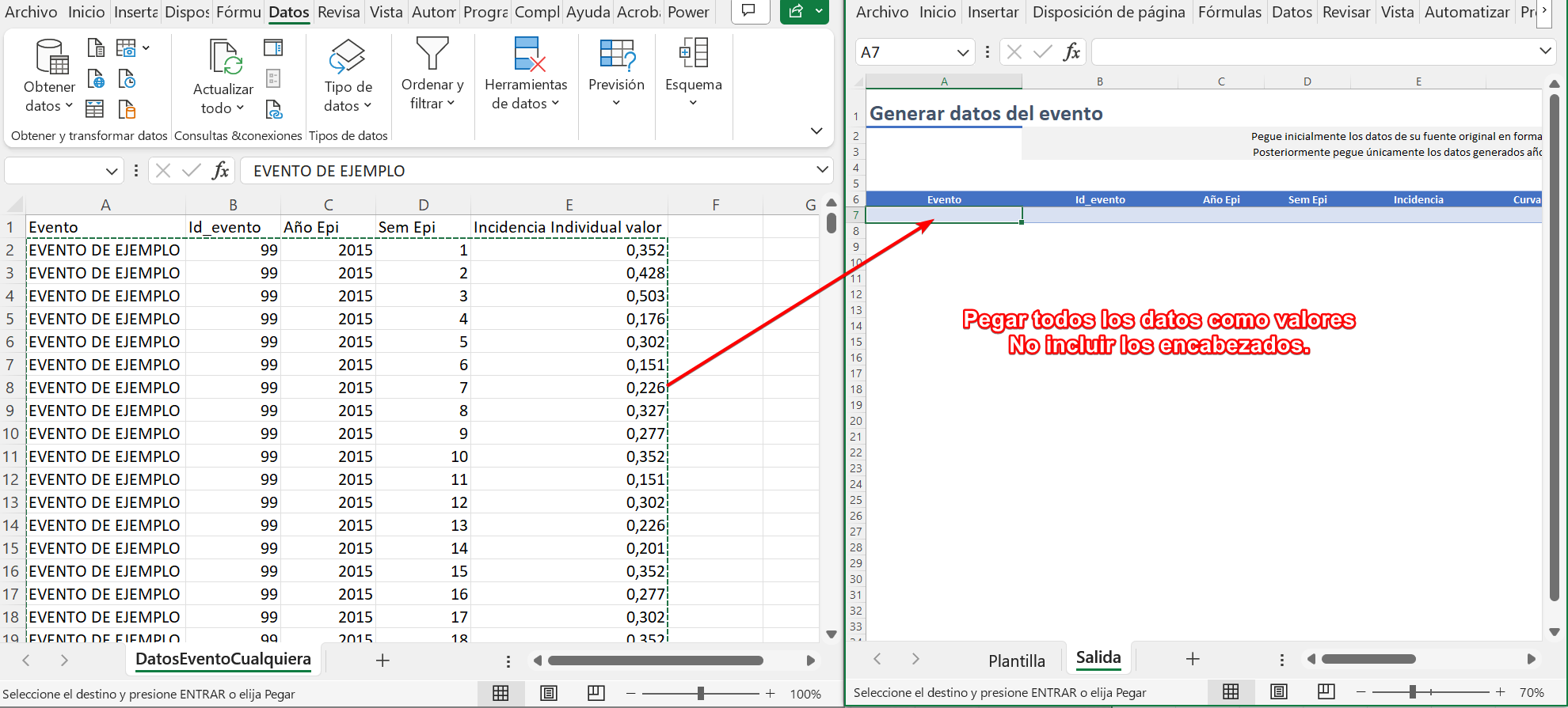 imagen, Etapa de datos salida paso 3.1